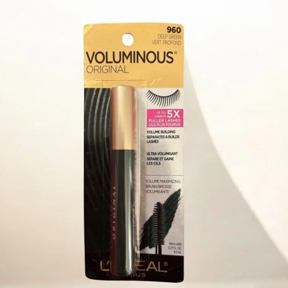 *L'Oreal Voluminous Original Mascara (0.27/8.2ml)‎ Deep Green Vert Profound
